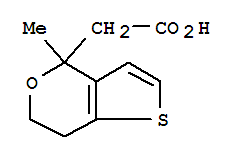 (4-甲基-6,7-二氫-4H-噻吩并[3,2-c]吡喃-4-基)乙酸