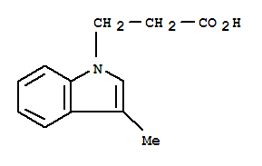 3-(3-甲基-1H-吲哚-1-基)丙酸