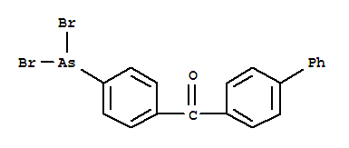 [4-([1,1'-聯苯]-4-基羰基)苯基]-亞胂二溴化物