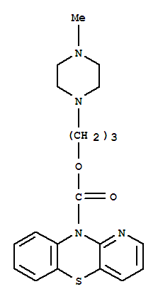 10H-吡啶并[3,2-b][1,4]苯并噻嗪-10-羧酸 3-(4-甲基哌嗪基)丙基酯