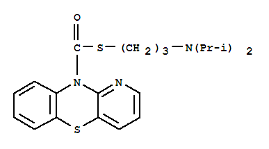 10H-吡啶并[3,2-b][1,4]苯并噻嗪-10-硫代羧酸 S-[3-(二異丙基氨基)丙基]酯