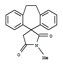 10,11-二氫-1'-甲基螺[5H-二苯并[a,d]環庚烯-5,3'-吡咯烷]-2',5'-二酮