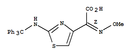 (Z)-2-(2-三苯甲氨基噻唑-4-基)-2-甲氧亞氨基乙酸; 三苯甲基氨噻肟酸