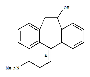 (±)-E-5-[3-(二甲氨基)丙叉基]-10.11-二氫-5H-二苯并[a,d]環(huán)庚烯-10-醇