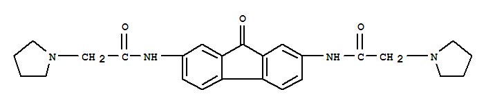 N,N'-(9-氧代-9H-芴-2,7-二基)二[1-吡咯烷乙酰胺]