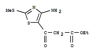 3-[4-氨基-2-(甲硫基)-1,3-噻唑-5-基]-3-氧代丙酸乙酯