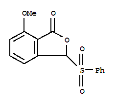 7-甲氧基-3-苯磺酰基-1(3H)-異苯并呋喃酮