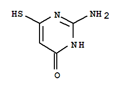 2-氨基-6-疏基-3H-嘧啶-4-酮