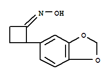 環丁酮,2-(1,3-苯并二噁唑-5-基)-, 肟