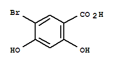 5-溴-2,4-二羥基苯酸