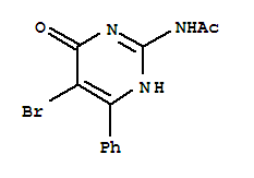 N-(5-溴-1,4-二氫-4-氧代-6-苯基-2-嘧啶)-乙酰胺