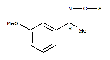 (R)-(-)-1-(3-甲氧基苯基)乙基 硫代異氰酸酯