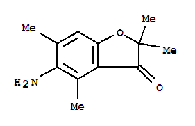 5-氨基-2,2,4,6-四甲基-1-苯并呋喃-3(2H)-酮