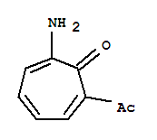 (2Z,4Z,6E)-2-乙酰基-7-氨基環庚-2,4,6-三烯酮