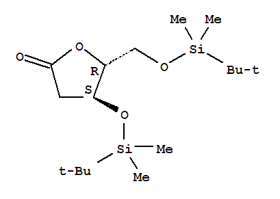 3,5-二-O-(叔丁基二甲基硅烷)-2-脫氧-D-核糖酸-1,4-內酯