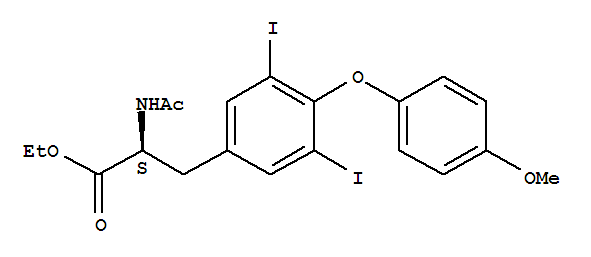 3,5-二碘-4-(4-甲氧苯氧基)-N-乙酰-L-苯丙氨酸乙酯