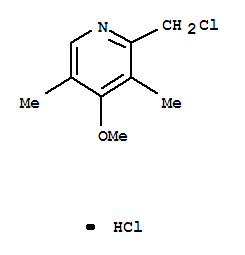 2-氯甲基-3,5-二甲基-4-甲氧基吡啶鹽酸鹽