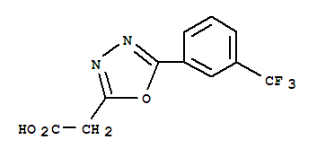 [5-(3-三氟甲基苯基)-[1,3,4]惡二唑-2-基]乙酸