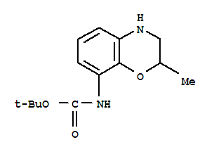 2-甲基-3,4-二氫-2H-苯并[b][1,4]噁嗪-8-氨基甲酸叔丁酯