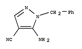 5-氨基-1-芐基-4-氰基吡唑