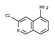 3-氯-5-硝基異喹啉