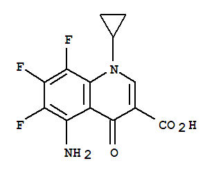 5-氨基-1-環丙基-6,7,8-三氟-4-氧代-1,4-二氫-3-喹啉羧酸