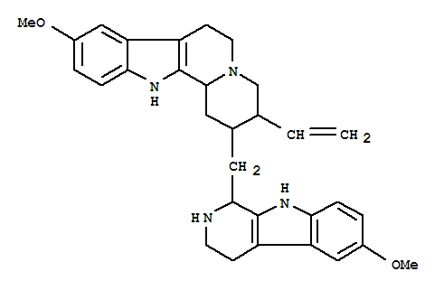 (3beta)-18,19-二去氫-10-甲氧基-16-[(R)-2,3,4,9-四氫-6-甲氧基-1H-吡啶并[3,4-b]吲哚-1-基]-17-去甲柯楠