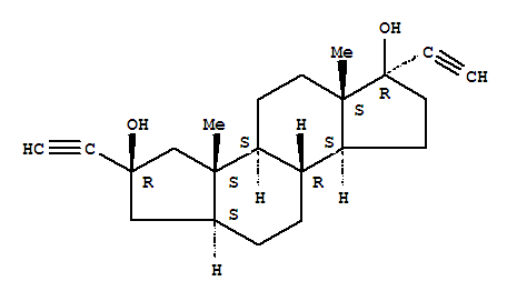 2-乙炔基-alpha-去甲-5-alpha,17-alpha-孕甾-20-炔-2-beta,17-二醇