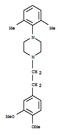 1-[2-(3,4-二甲氧苯基)乙基]-4-(2,6-二甲基苯基)哌嗪