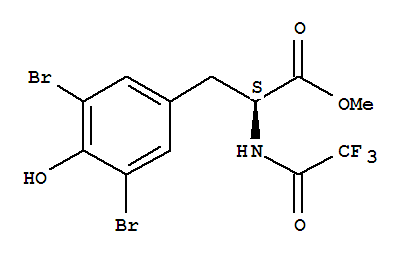 3,5-二溴酪氨酸三氟乙酰胺甲酯