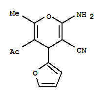 5-乙酰基-2-氨基-4-(2-呋喃基)-6-甲基-4H-吡喃-3-甲腈