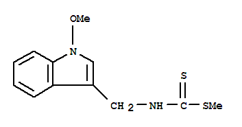 甲基 [(1-甲氧基-1H-吲哚-3-基)甲基]二硫代氨基甲酸酯