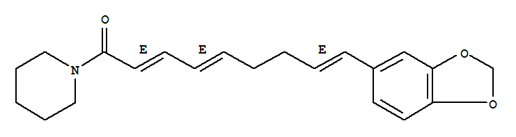 (2E,4E,8E)-9-(1,3-苯并二氧戊環-5-基)-1-哌啶-1-基壬-2,4,8-三烯-1-酮