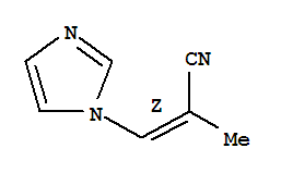 (2Z)-3-(1H-咪唑-1-基)-2-甲基丙烯腈