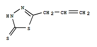 1,3,4-噻二唑-2(3H)-硫酮,  5-(2-丙烯基)- (9CI)