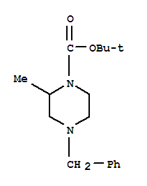 4-芐基-1-BOC-2-甲基哌嗪