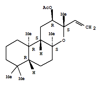 [(2R,3R,4aS,6aR,10aR,10bS)-3-乙烯基-3,4a,7,7,10a-五甲基-2,5,6,6a,8,9,10,10b-八氫-1H-苯并[f]苯并吡喃-2-基] 乙酸酯