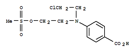 4-(2-氯乙基-(2-甲基磺酰基氧乙基)氨基)苯甲酸