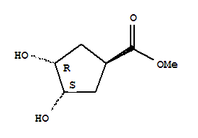 甲基(1S,3R,4S)-3,4-二羥基環戊烷羧酸酯