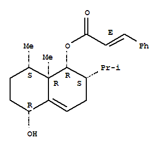 2-丙烯酸，3-苯基-，（1R，2S，5R，8S，8aR）-1,2,3,5,6,7,8,8a-八氫-5-羥基-8,8a-二甲基-2-（1-甲基乙基）-1-萘酯，（2E）-