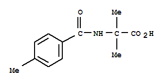 2-甲基-N-(4-甲基苯甲酰)丙氨酸