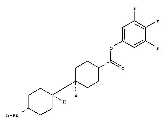 TRANS TRANS-3 4 5-TRIFLUOROPHENYL 4-PROPYLBICYCLOHEXYL-4-CARBOXYLATE