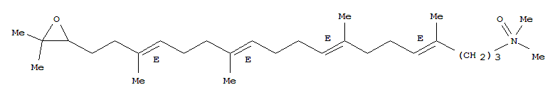 (4Z,8Z,12Z,16Z)-19-(3,3-二甲基環氧乙烷-2-基)-N,N,4,8,13,17-六甲基十九碳-4,8,12,16-四烯-1-胺氧化物