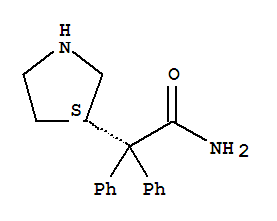 3-(S)-(1-氨基甲酰-1,1-二苯基甲基)吡咯烷