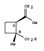 (1R,2S)-2-異丙烯基-1-甲基環丁烷羧酸