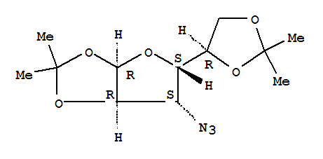 3-疊氮基-3-脫氧-1,2:5,6-二-o-異亞丙基-alpha-d-呋喃葡萄糖