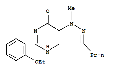 5-(2-乙氧苯基)-1-甲基-3-丙基-1,6-二氫-7H-吡唑并[4,3-d]嘧啶-7-酮