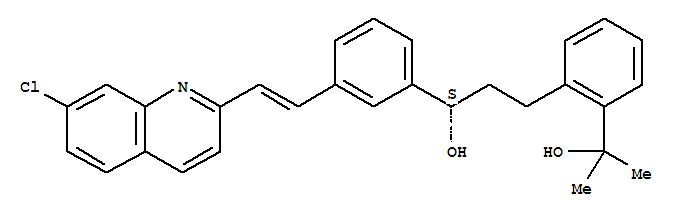 2-(2-(3-(2-(7-氯-2-喹啉基)-乙烯基苯基)-3-羥基丙基)苯基)-2-丙醇