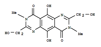 3,8-二氫-5,10-二羥基-2,7-雙(羥基甲基)-3,8-二甲基嘧啶并[4,5-g]喹唑啉-4,9-二酮