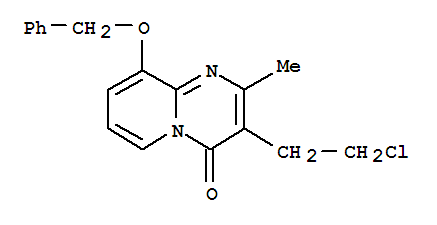 3-(2-氯乙基)-2-甲基-9-芐氧基-4H-吡啶并[1,2A]嘧啶-4-酮